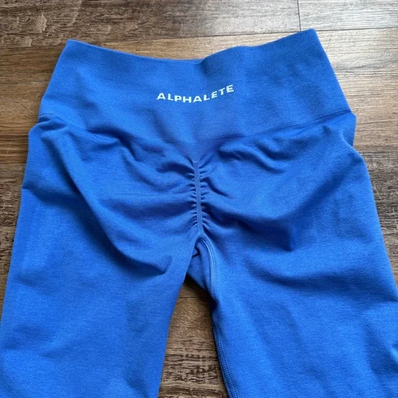 Alphalete Medium booty enhancing Blue Leggings